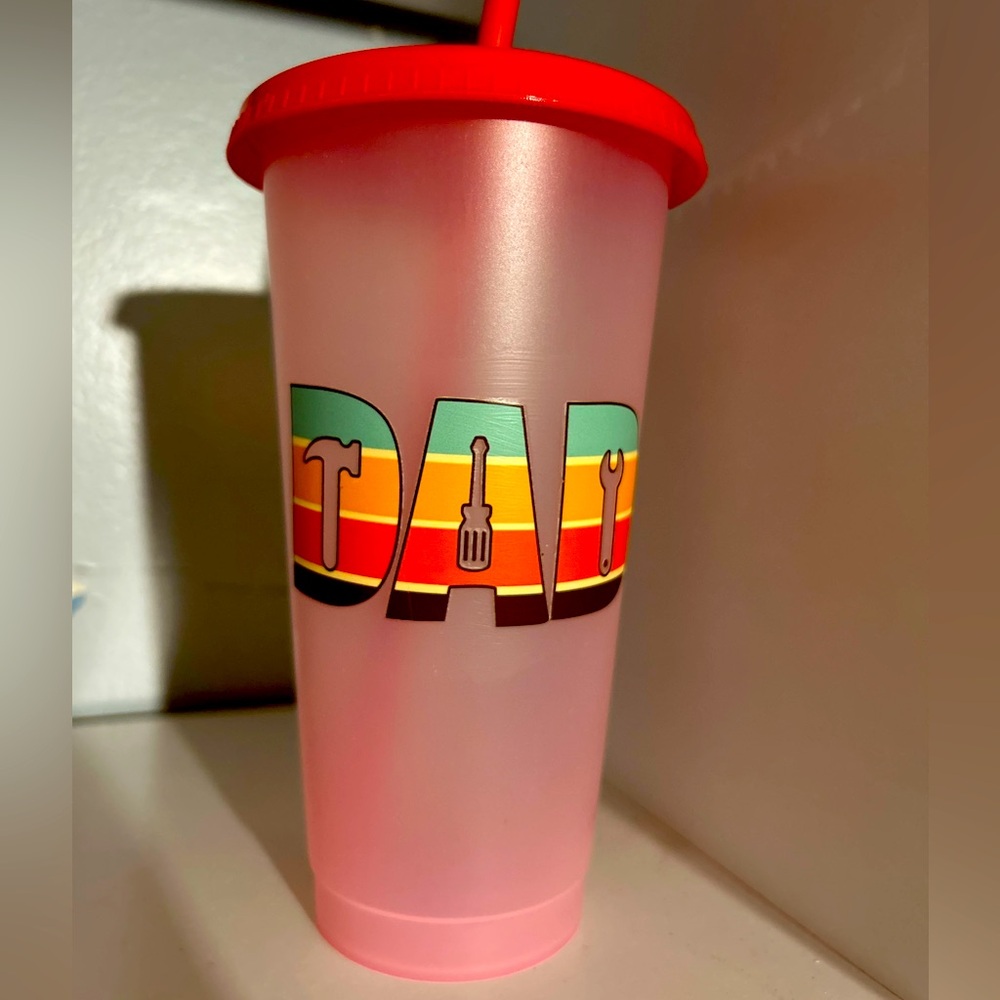 24 oz NEW Handmade Red Cup